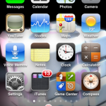 iOS 4.2.1 Home Screen