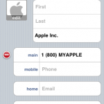 Contact in iOS 4.2 with Text-Tone option