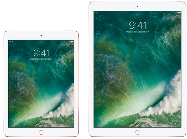 Apple's two iPad Pro models